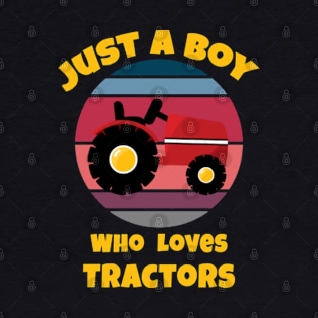 Just A Boy Who Loves Tractors. by NOSTALGIA1'